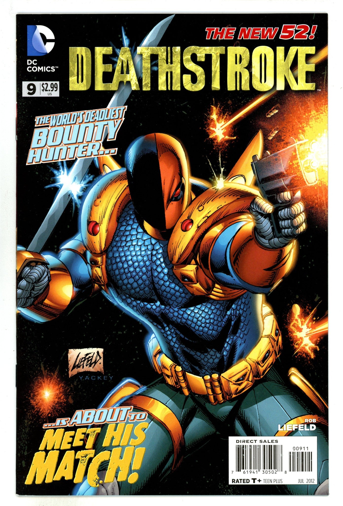 Deathstroke Vol 2 9 High Grade (2012) 