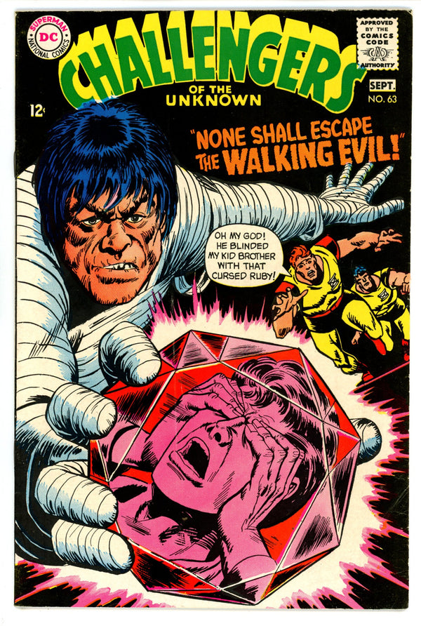 Challengers of the Unknown Vol 1 63 VG/FN (5.0) (1968)
