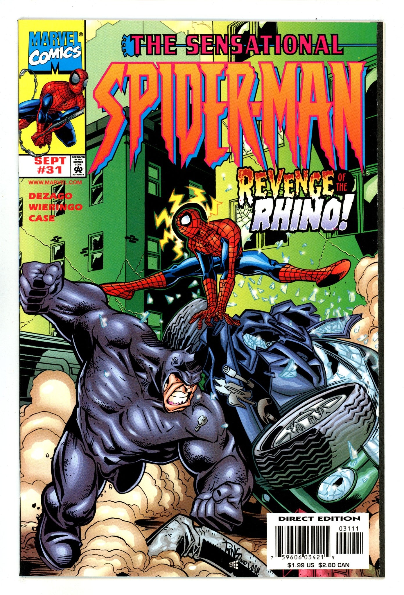 The Sensational Spider-Man Vol 1 31 High Grade (1998) 