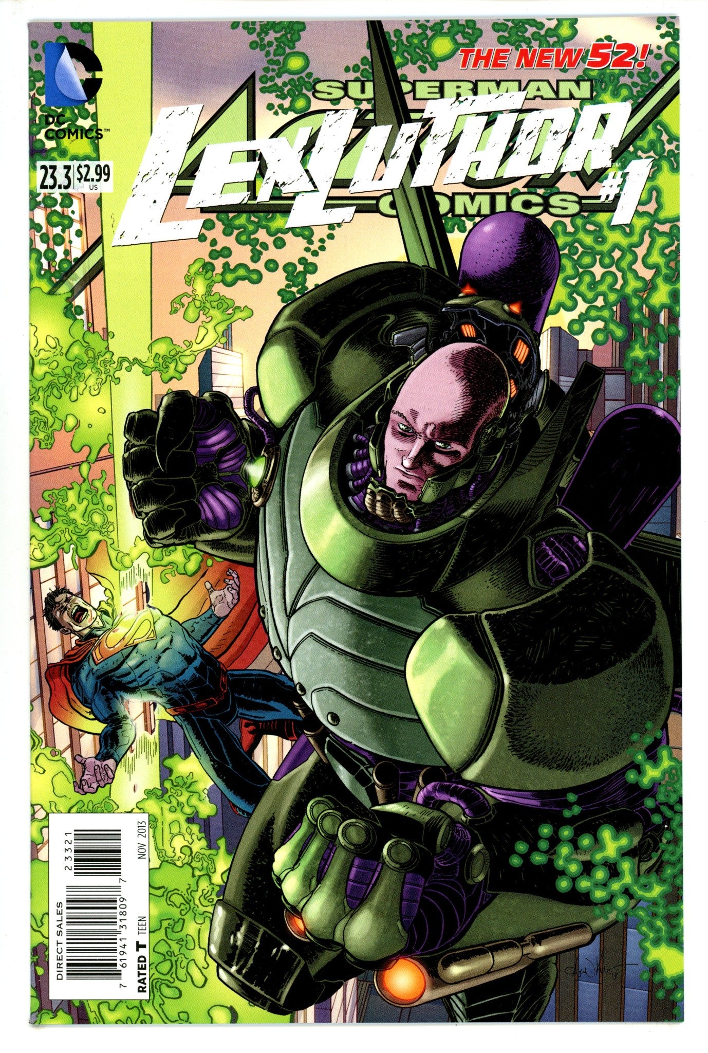 Action Comics Vol 2 23.3 2-D Variant (2013)