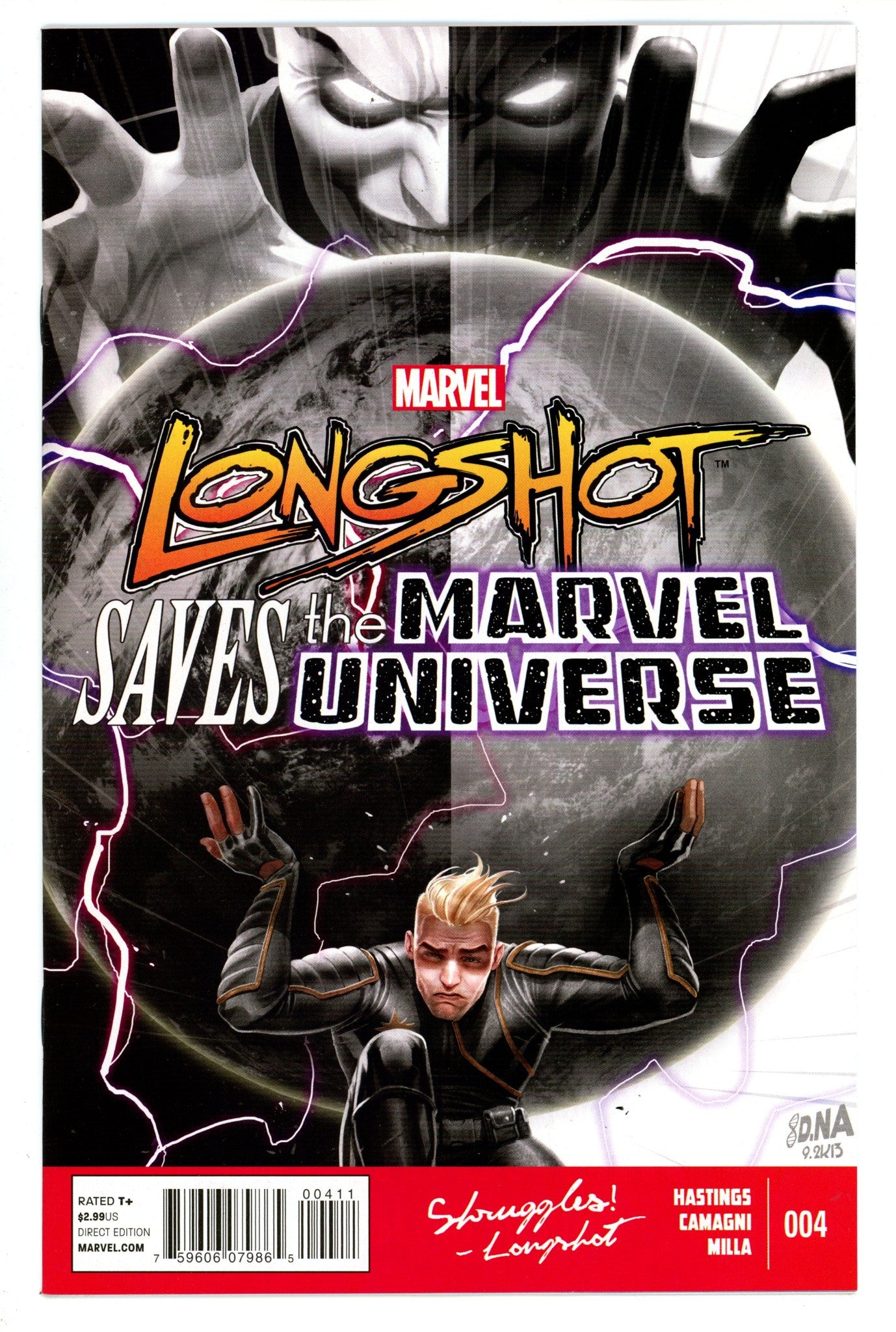 Longshot Saves the Marvel Universe 4 High Grade (2014) 