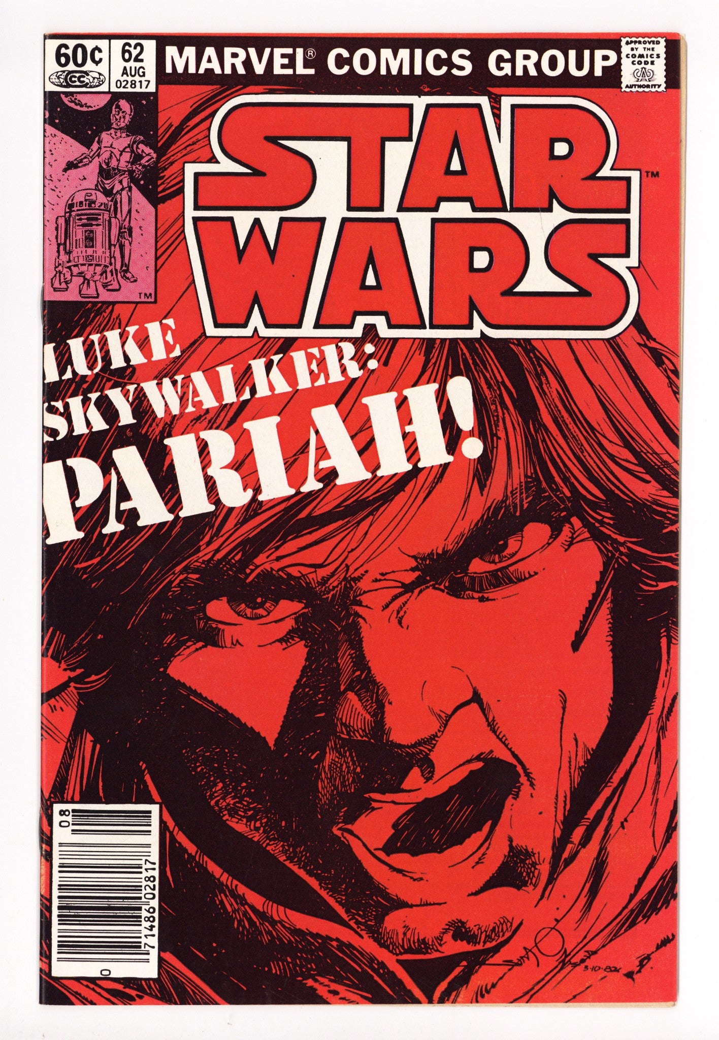 Star Wars Vol 1 62 VF- (7.5) (1982) Newsstand 
