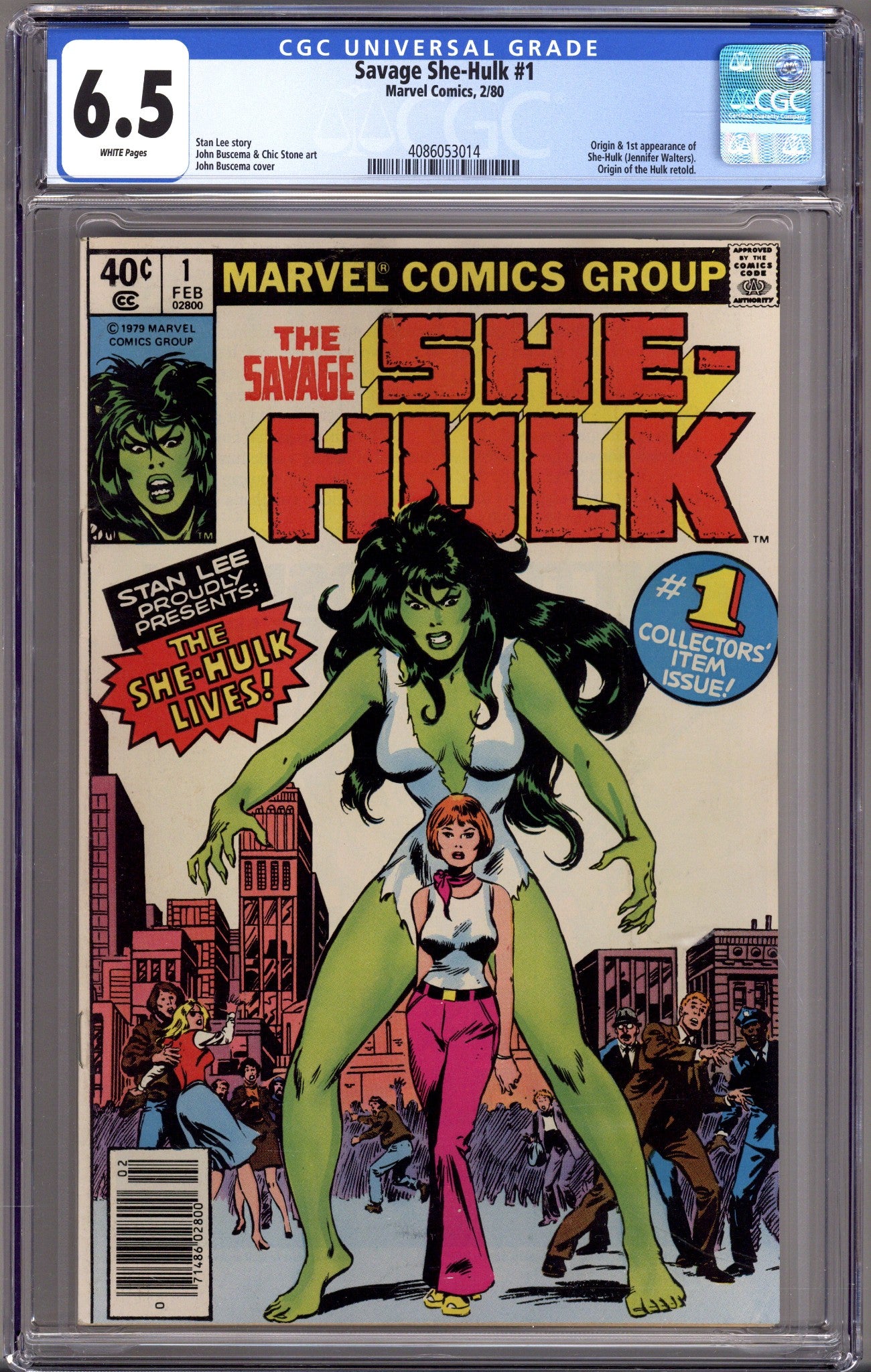 The Savage She-Hulk 1 CGC 6.5 (FN+) (1980) Newsstand 