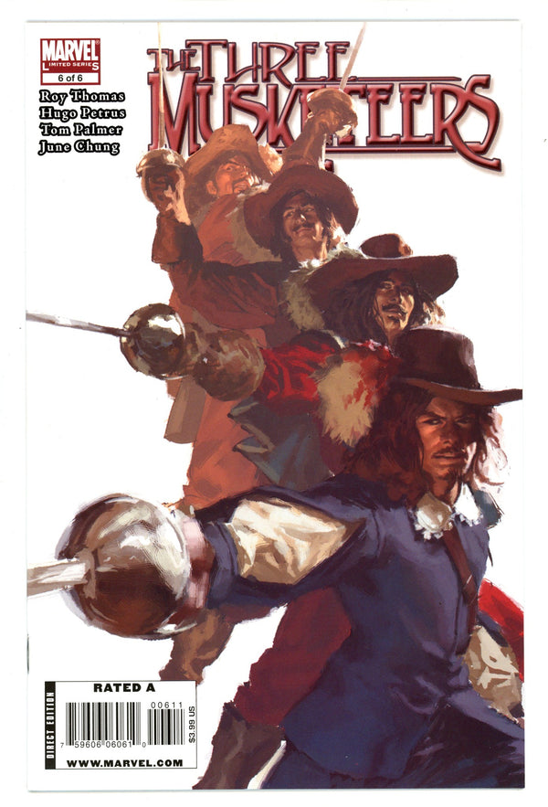 Marvel Illustrated: The Three Musketeers 6 High Grade (2009)