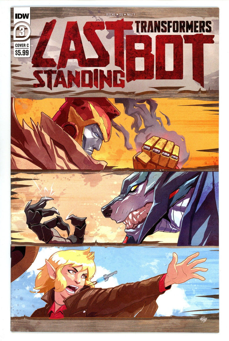 Transformers: Last Bot Standing 3 High Grade (2022) Gauntt Variant 