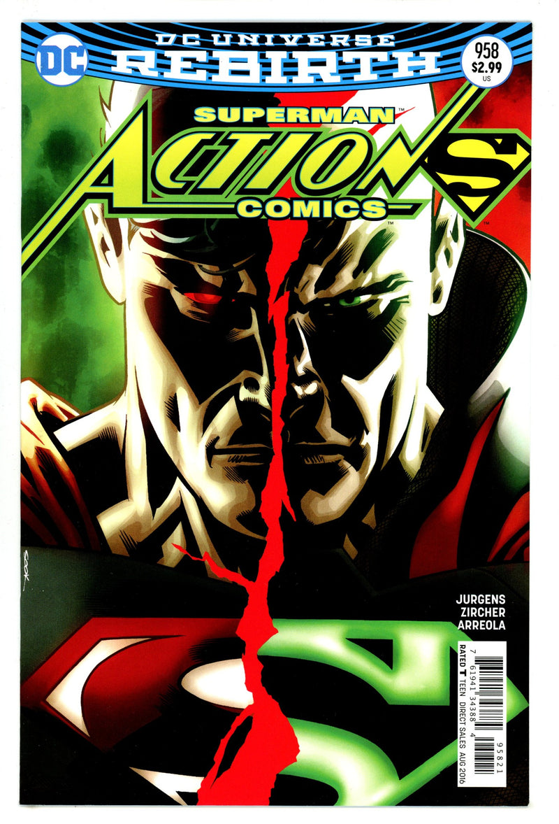 Action Comics Vol 3 958 High Grade (2016) Sook Variant 