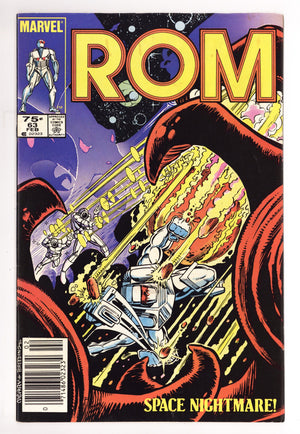 Rom Vol 1 63 Low Grade (1985) Canadian Price Variant