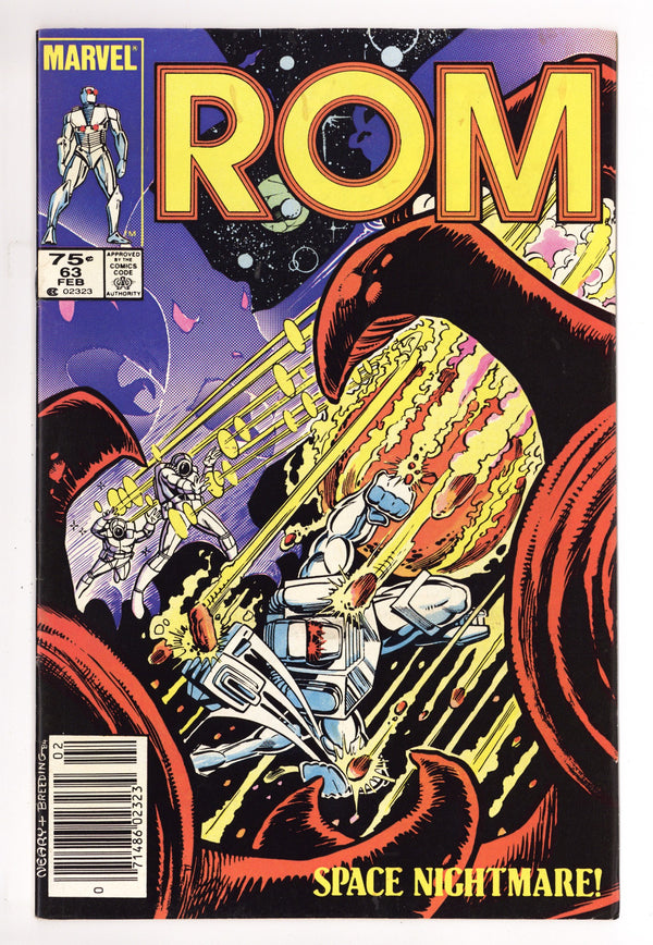 Rom Vol 1 63 Low Grade (1985) Canadian Price Variant