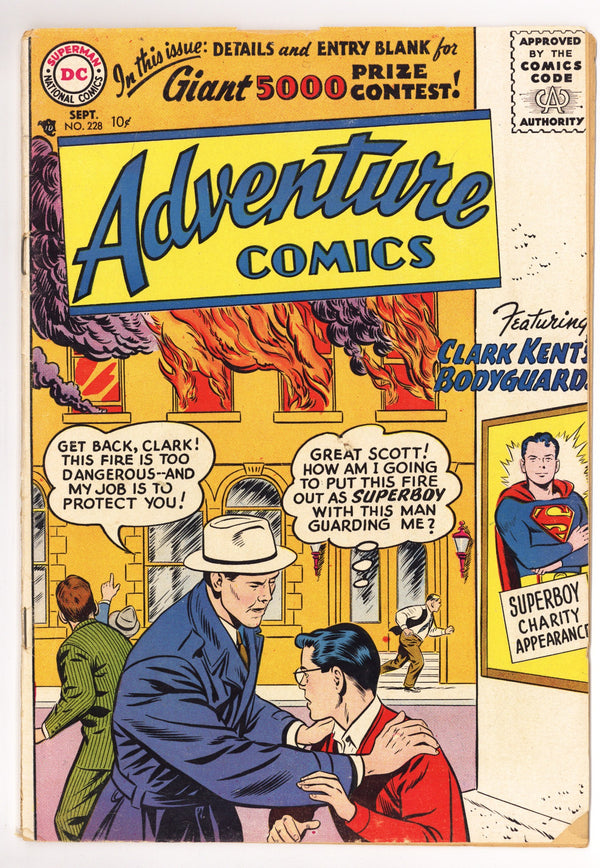Adventure Comics Vol 1 228 VG (4.0) (1956)
