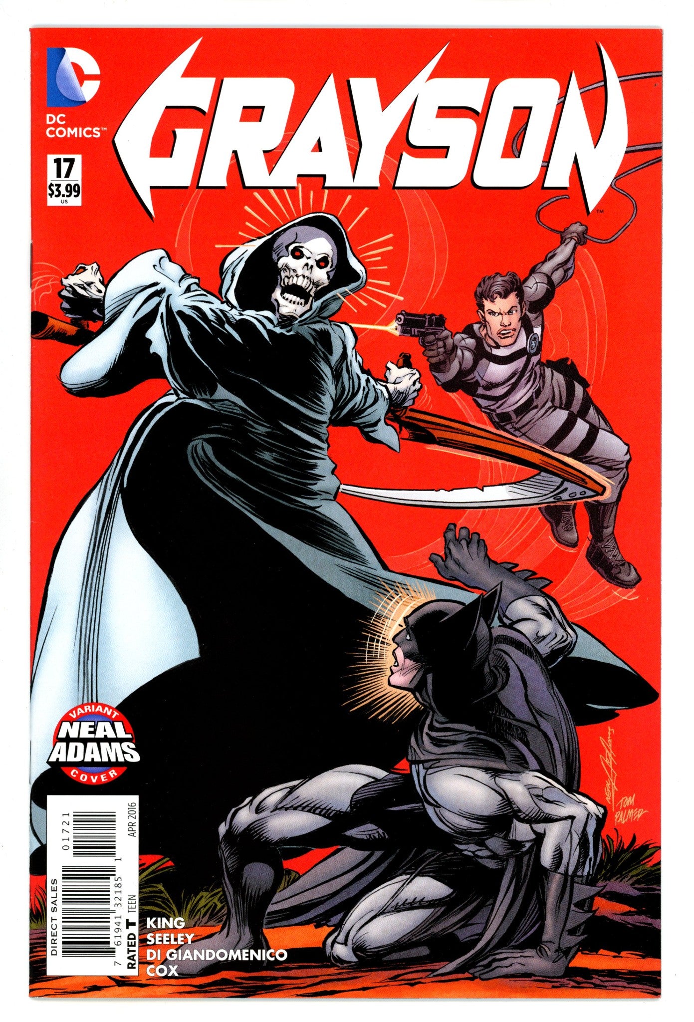 Grayson 17 High Grade (2016) Adams Variant 