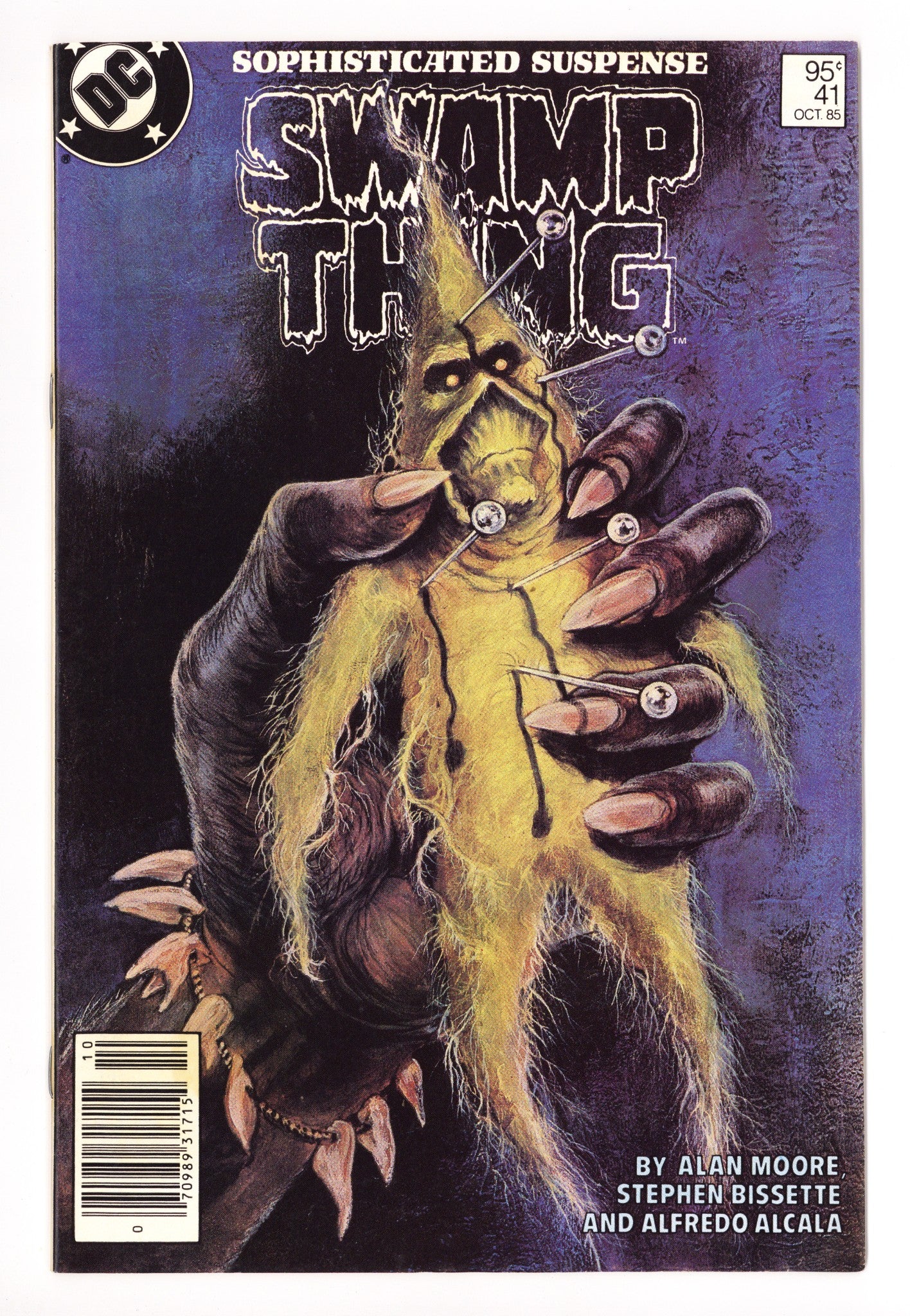 Swamp Thing Vol 2 41 FN+ (6.5) (1985) Canadian Price Variant 