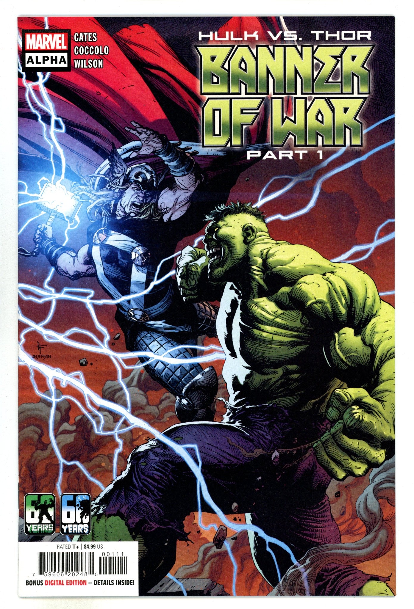 Hulk vs. Thor: Banner of War Alpha 1 High Grade (2022) 