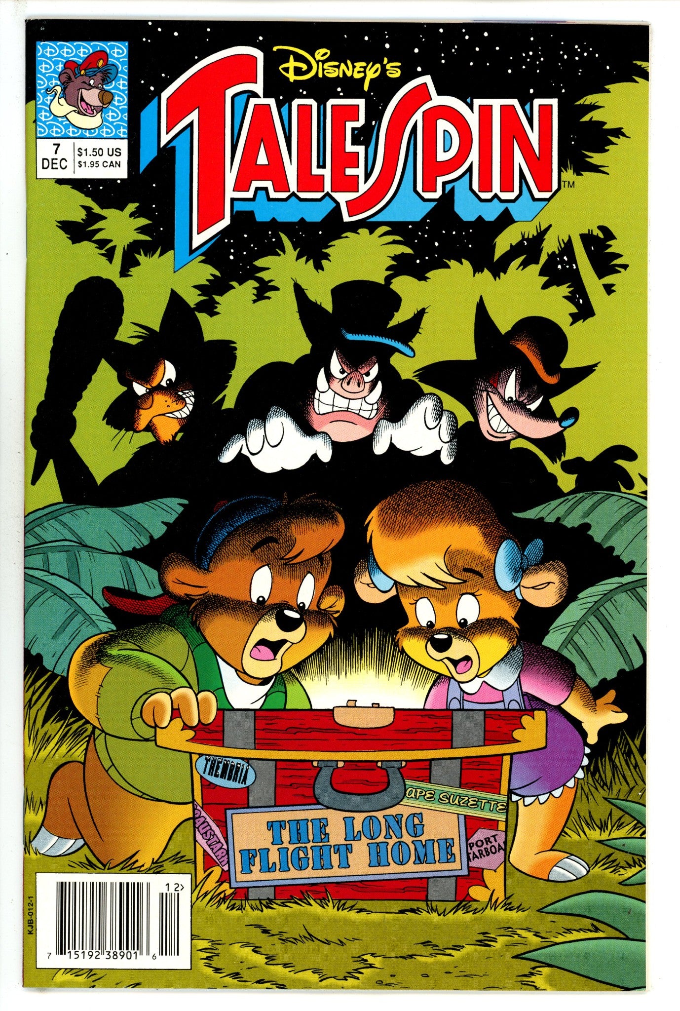 Disney's Talespin 7 Newsstand NM- (1991)
