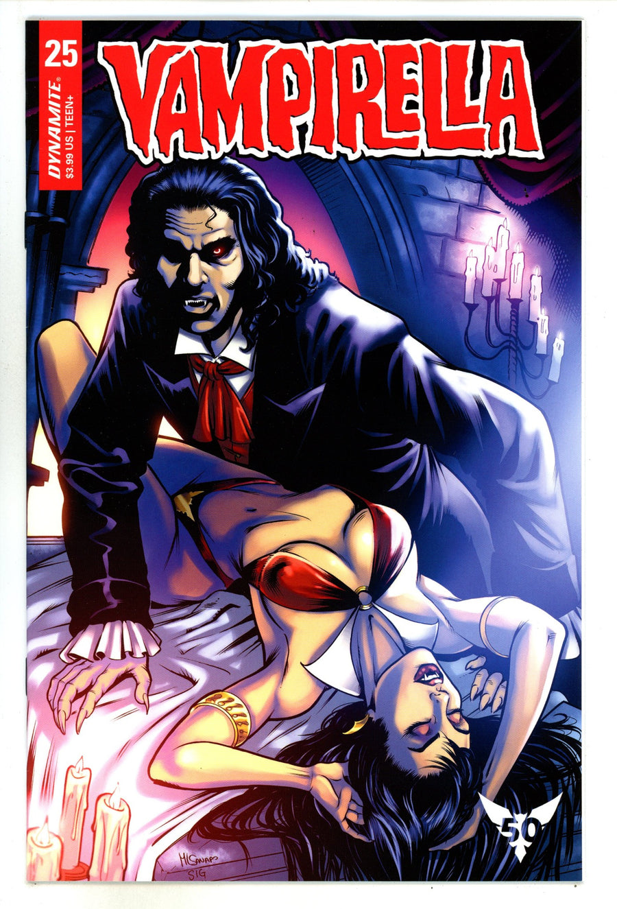 Vampirella Vol 6 25 High Grade (2021) Sanapo Incentive Variant 