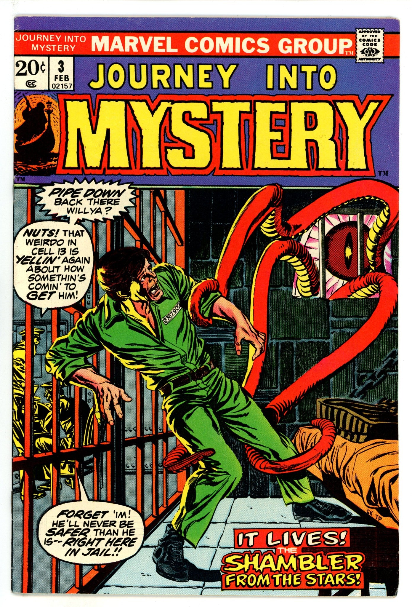 Journey into Mystery Vol 2 3 VF- (7.5) (1973) 