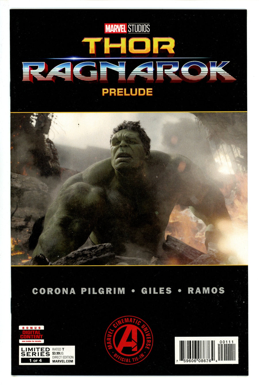 Marvel's Thor Ragnarok Prelude 1 High Grade (2017) 