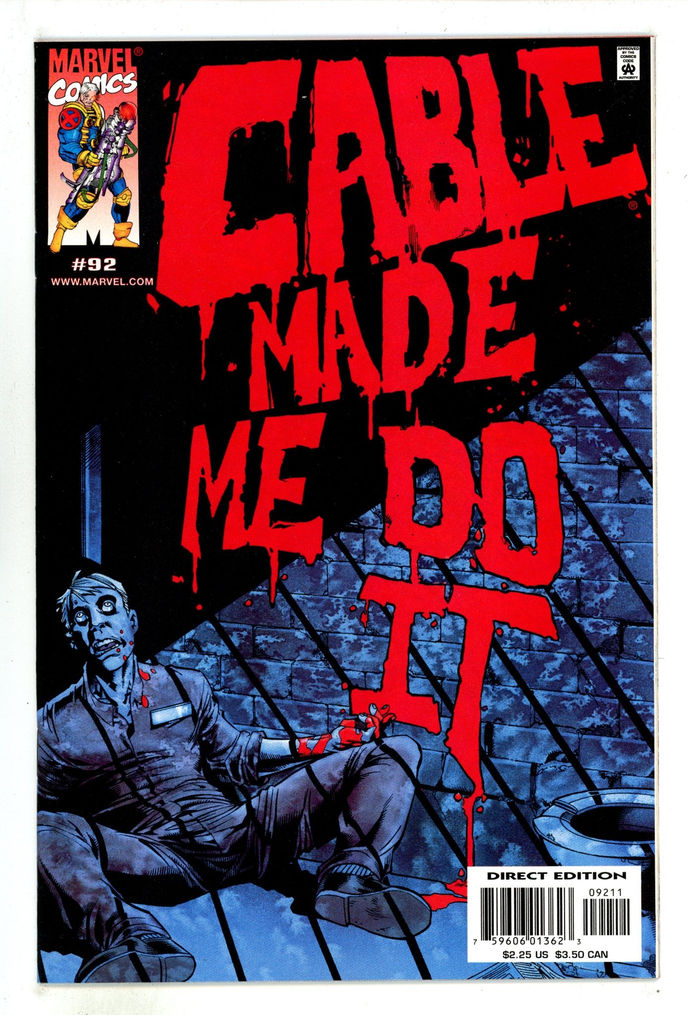 Cable Vol 1 92 High Grade (2001) 