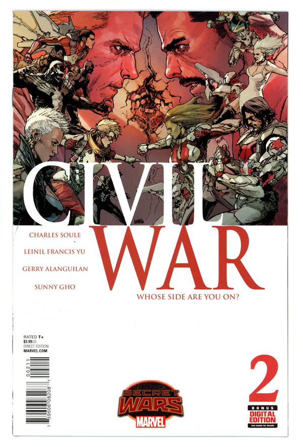 Civil War Vol 2 2 High Grade (2015)
