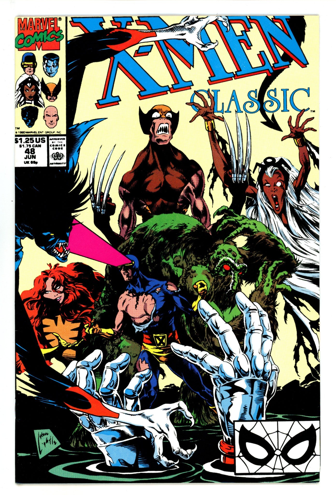 X-Men Classic 48 High Grade (1990) 