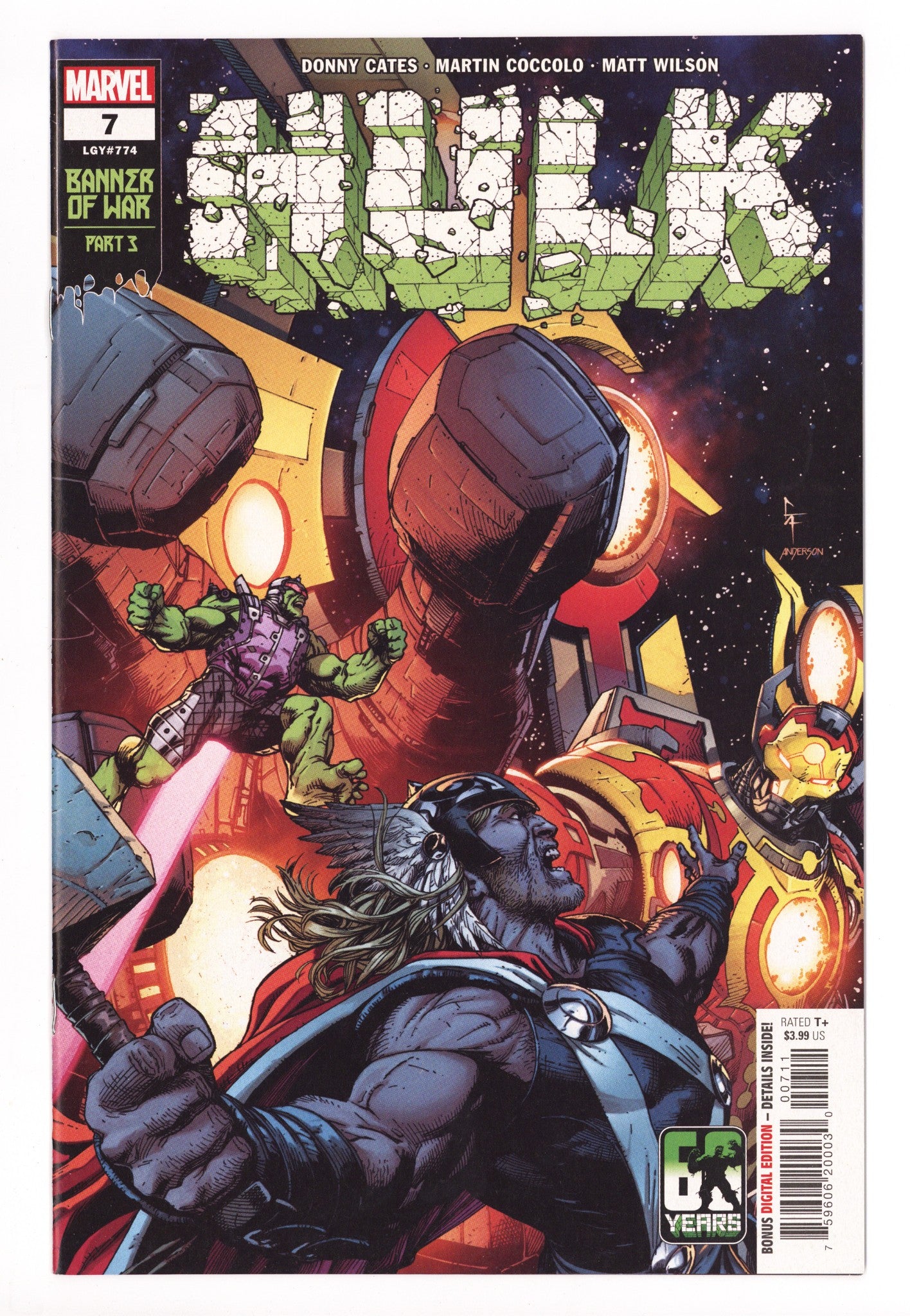 Hulk Vol 4 7 (774) High Grade (2022) 