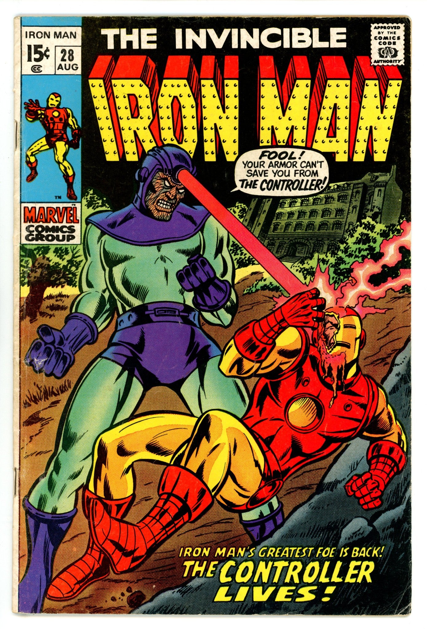 Iron Man Vol 1 28 VG+ (4.5) (1970) 