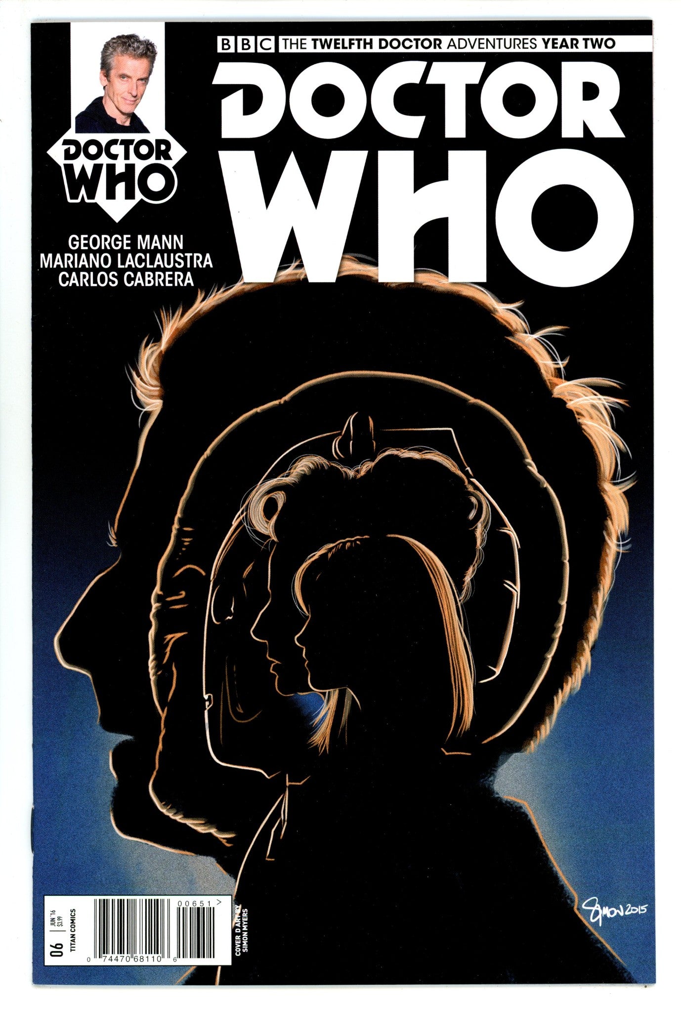 Doctor Who: The Twelfth Doctor Year Two 6 High Grade (2016) Myers Variant 