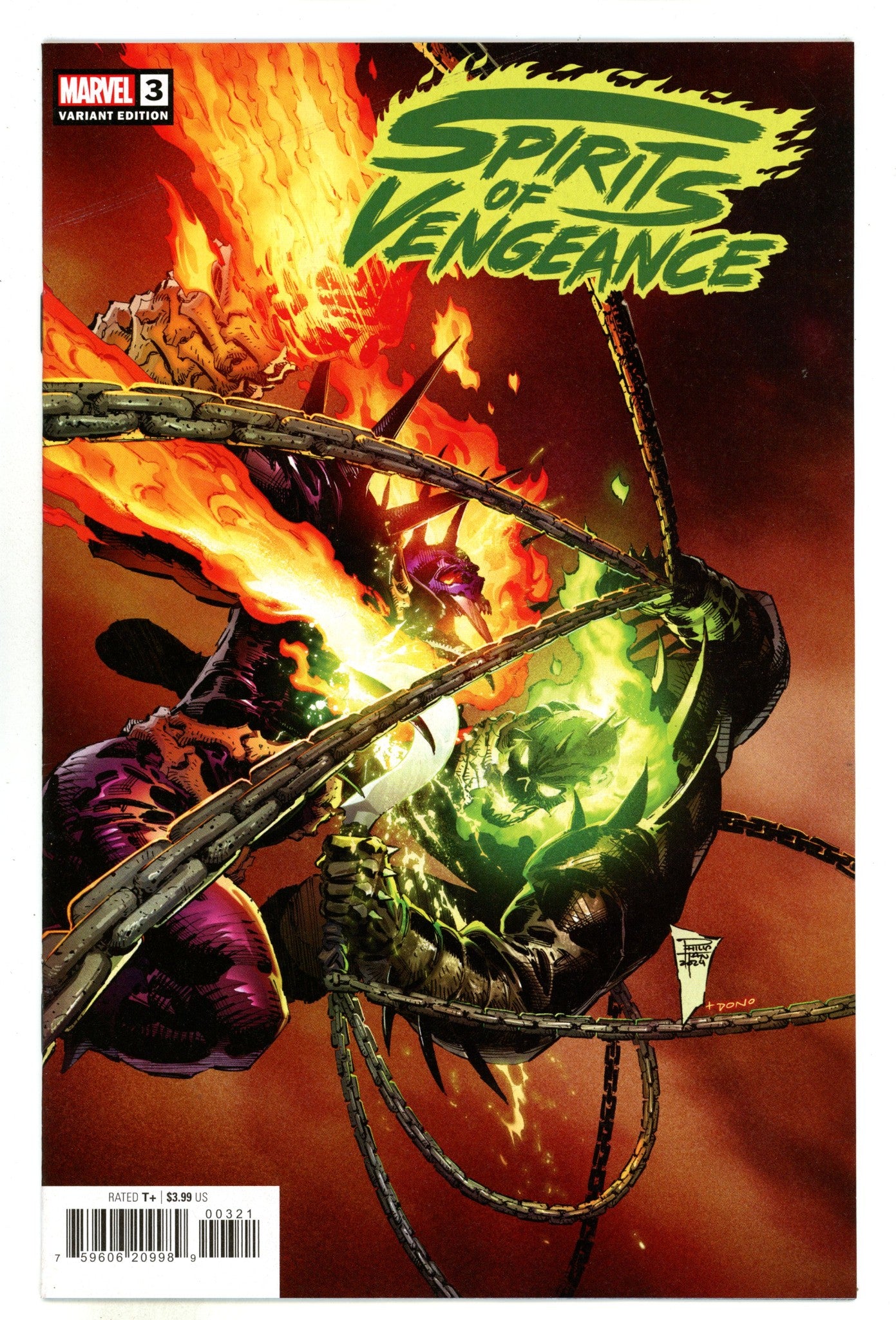 Spirits Of Vengeance Vol 2 3 Tan Variant (2024)