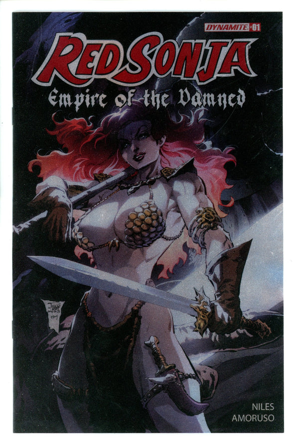 Red Sonja Empire Damned 1 Tan Foil Incentive Variant (2024)