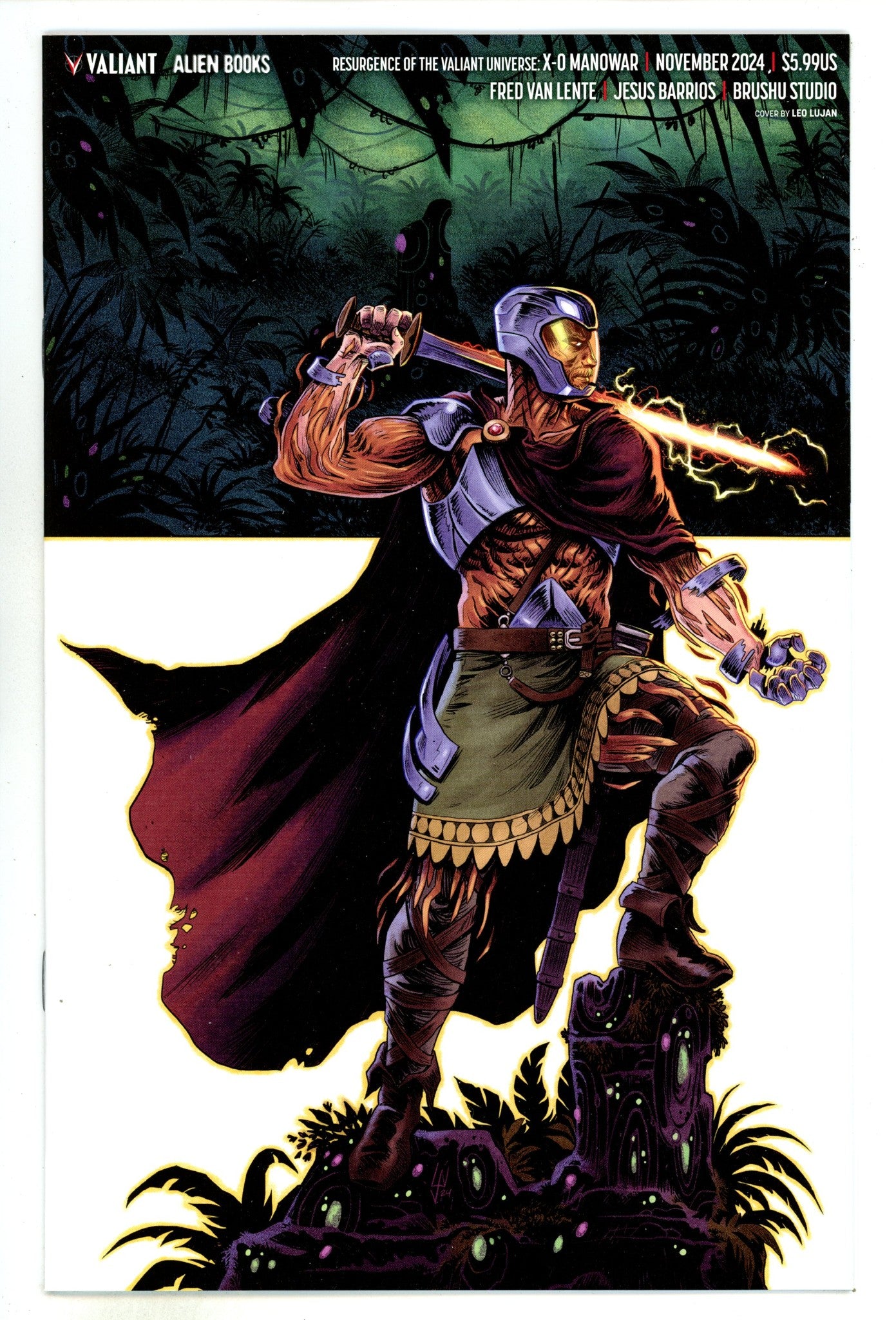 Resurgence X-O Manowar One Shot  1 Lujan  Virgin Variant   (2024)