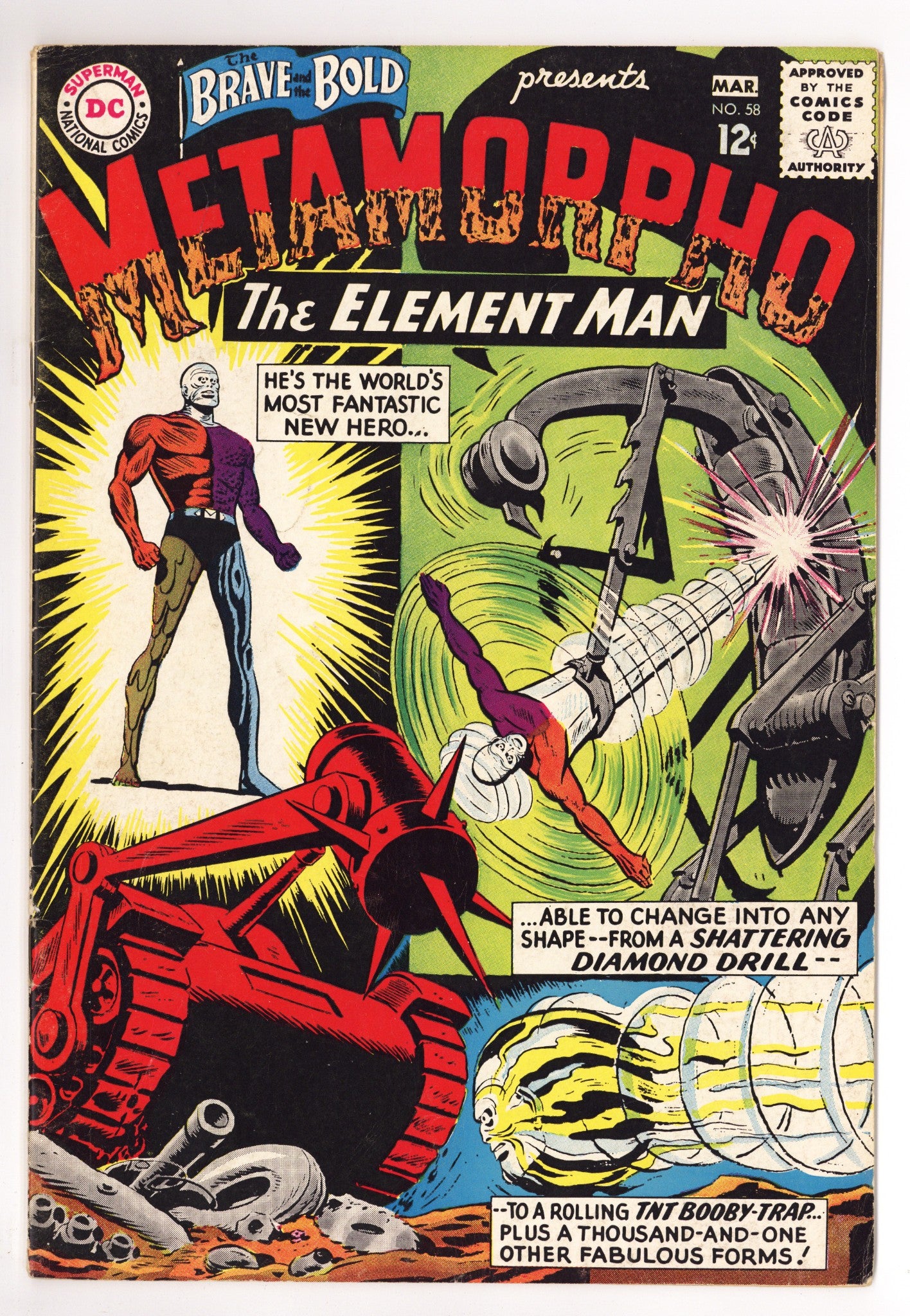 The Brave and the Bold Vol 1 58 FN- (5.5) (1965) 