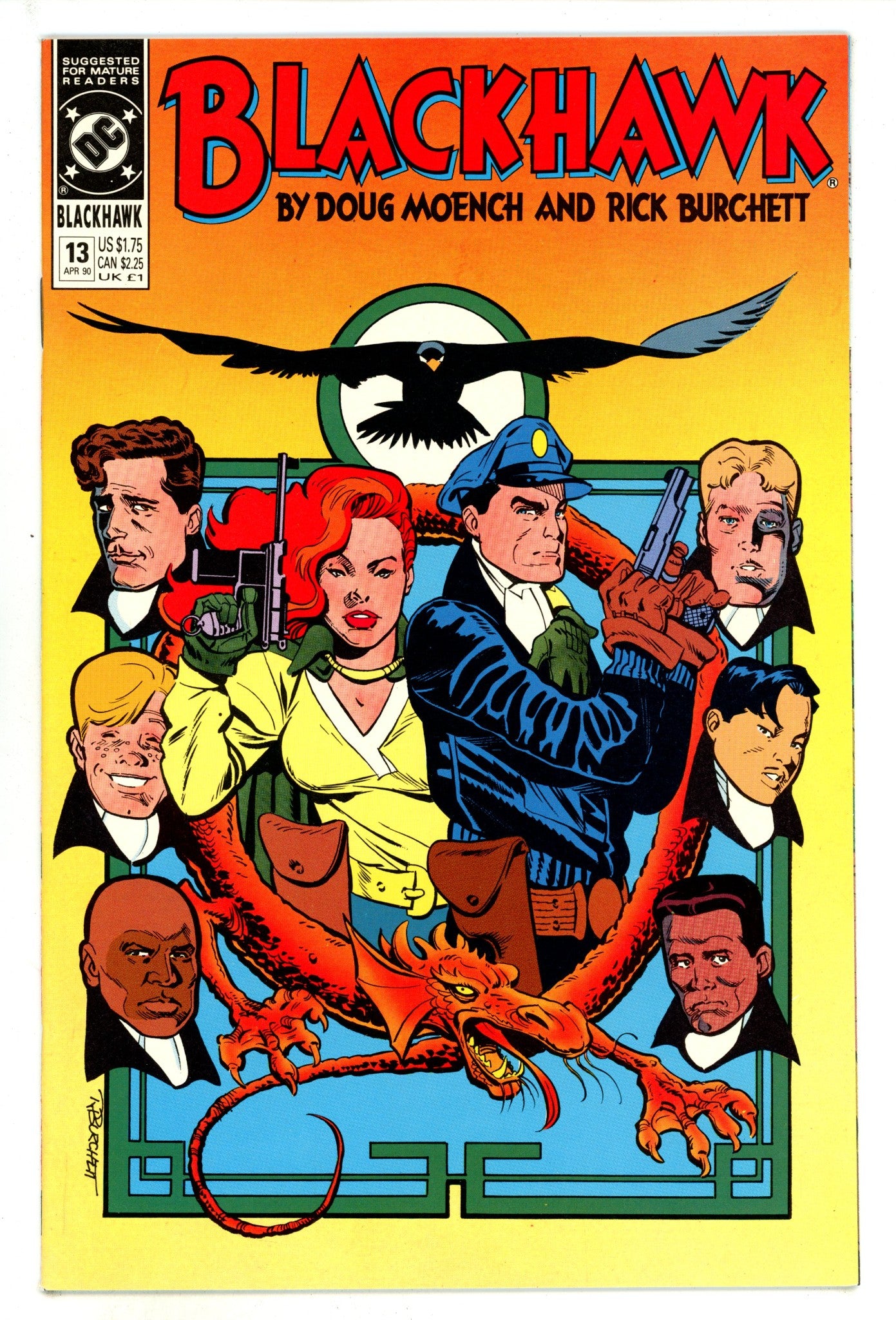 Blackhawk Vol 3 13 High Grade (1990) 