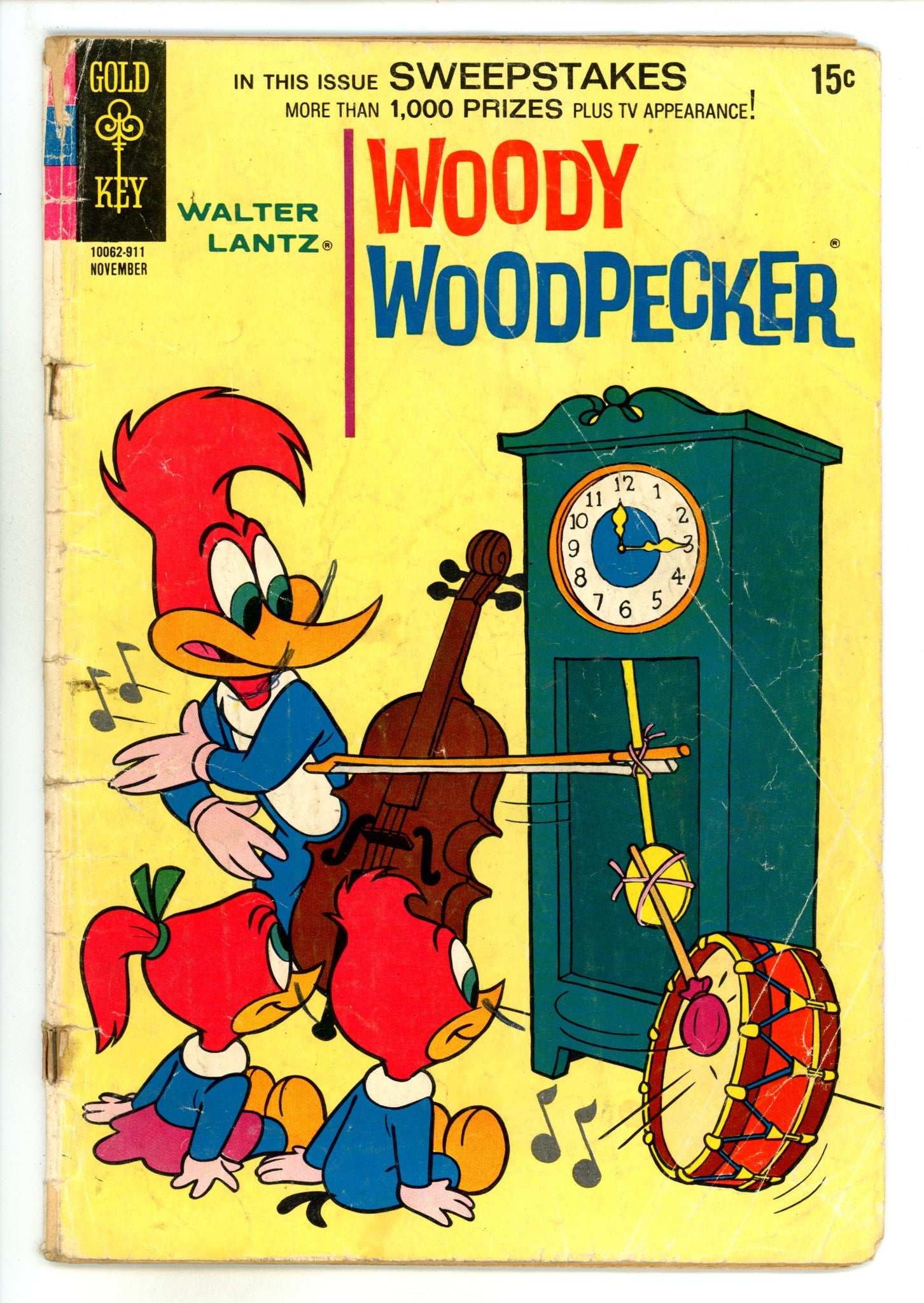 Walter Lantz Woody Woodpecker 108 GD+ (2.5) (1969) 