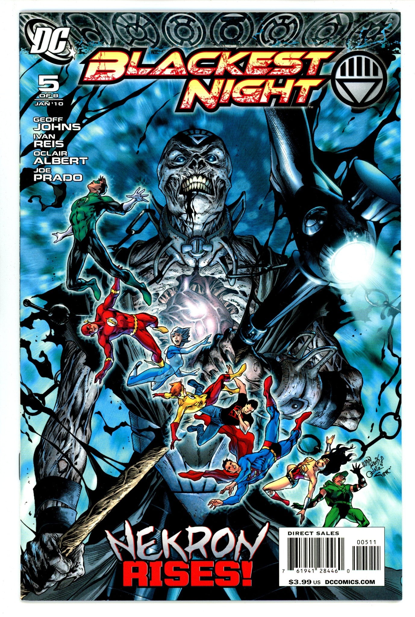 Blackest Night  5  High Grade  (2010)   
