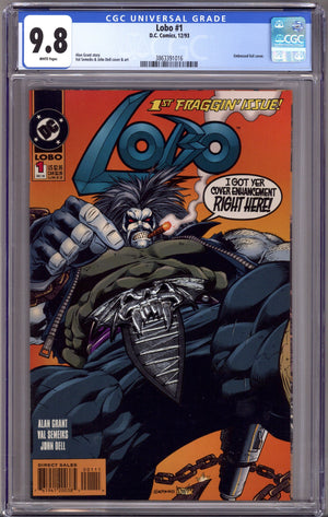 Lobo Vol 2 1 CGC 9.8 (NM/M) (1993)