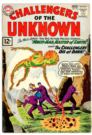 Challengers of the Unknown Vol 1 24 FN (6.0) (1962) 