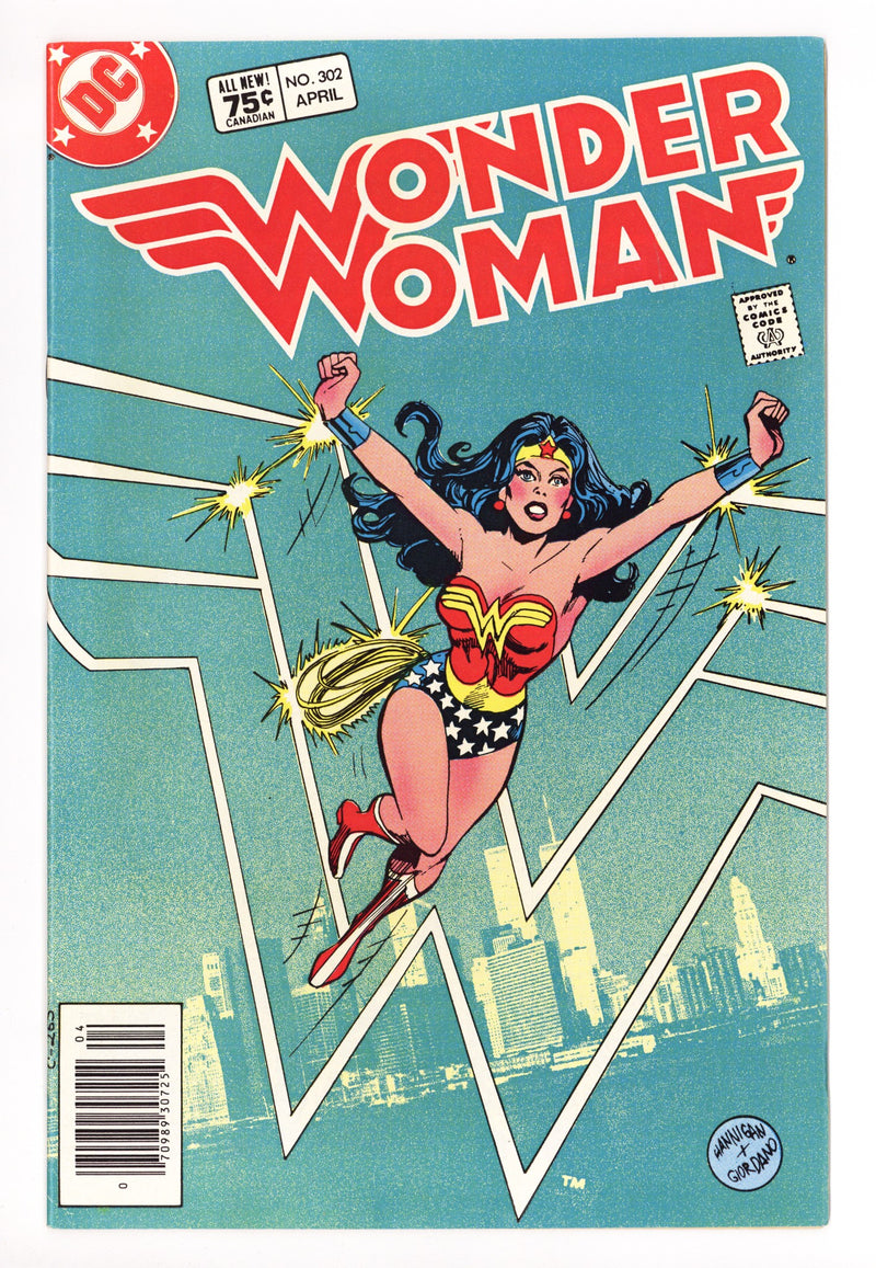 Wonder Woman Vol 1 302 VF- (7.5) (1983) Canadian Price Variant 