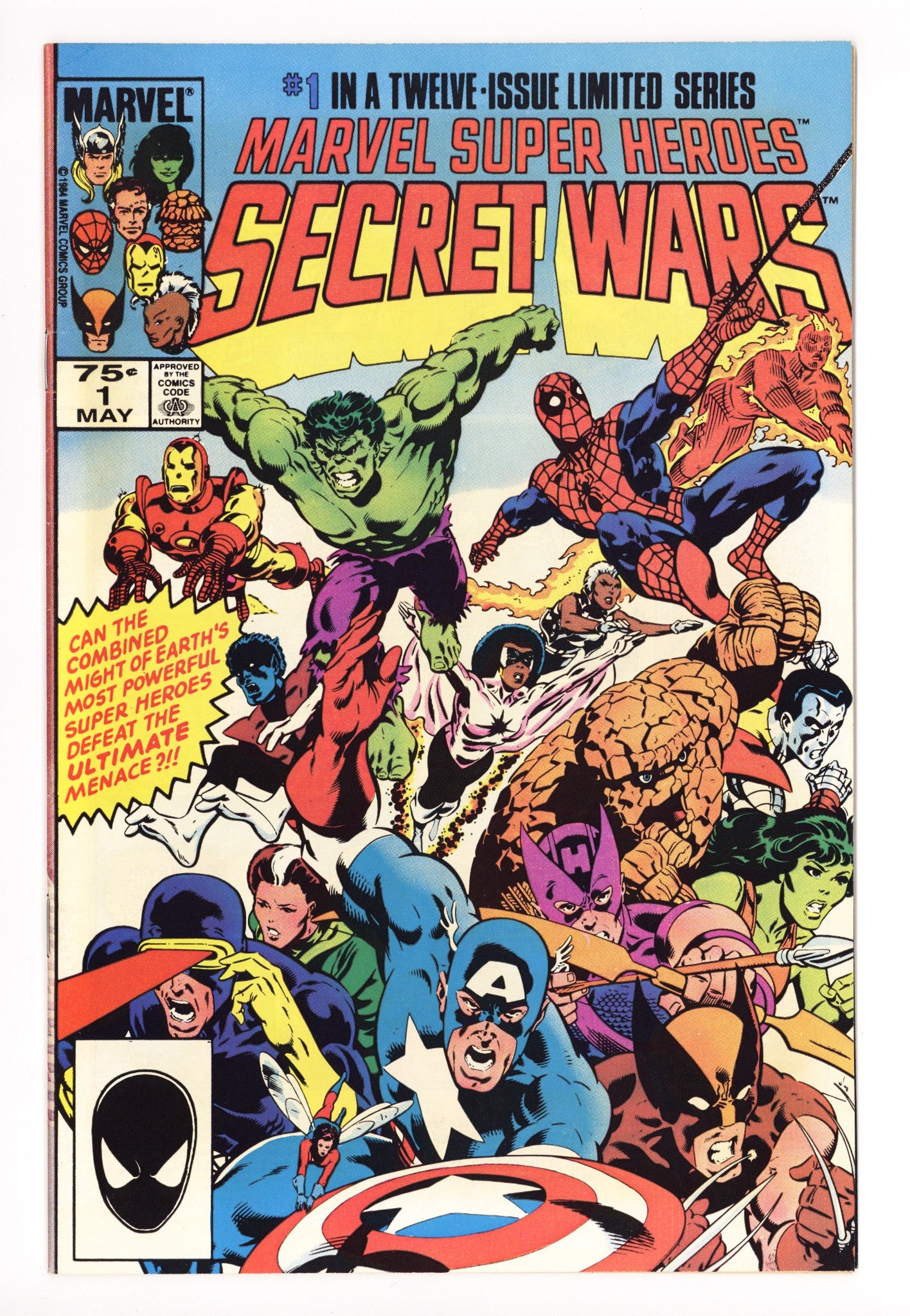 Marvel Super-Heroes Secret Wars 1 VF (8.0) (1984) 2nd Print 