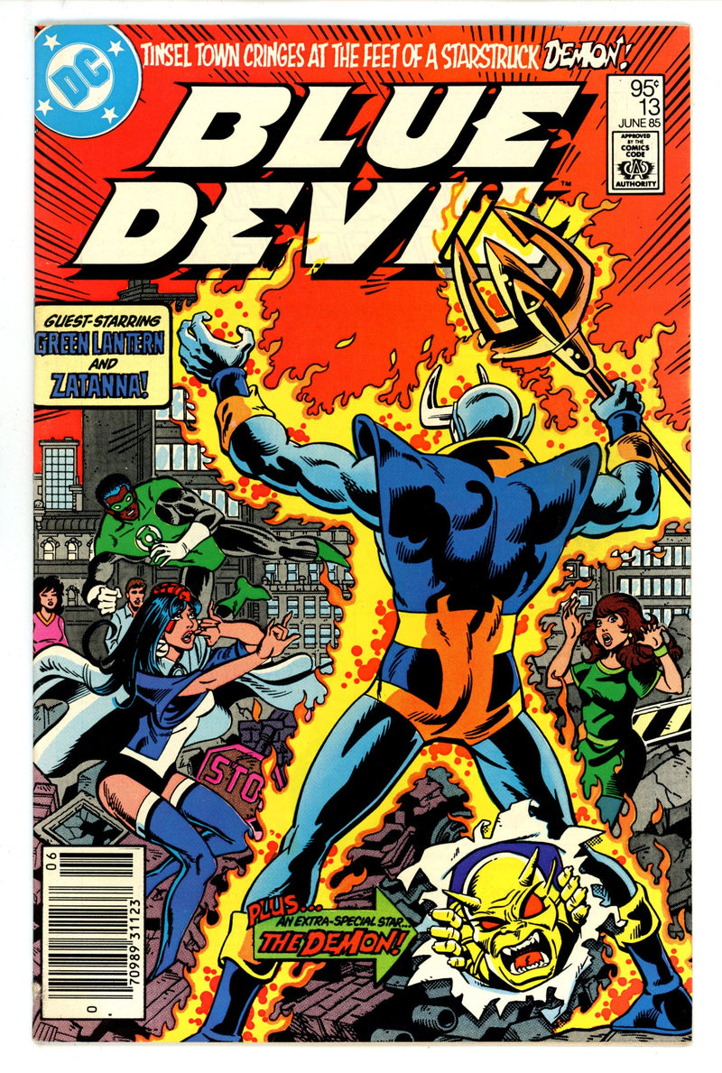 Blue Devil 13 VF- (7.5) (1985) Canadian Price Variant 