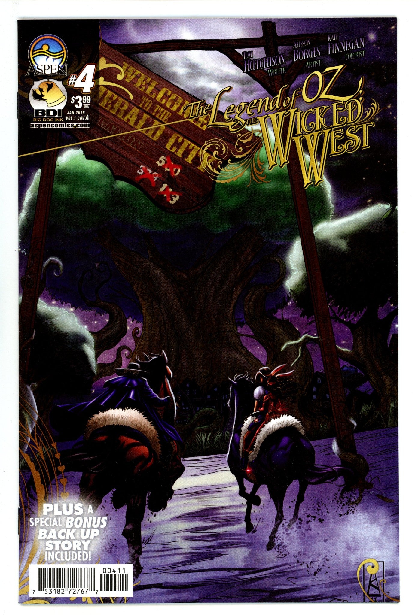 The Legend of Oz: Wicked West 4 High Grade (2016) 