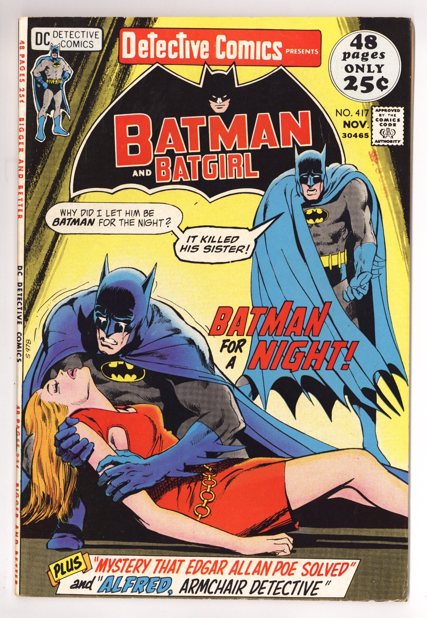Detective Comics Vol 1 417 VF- (7.5) (1971) 