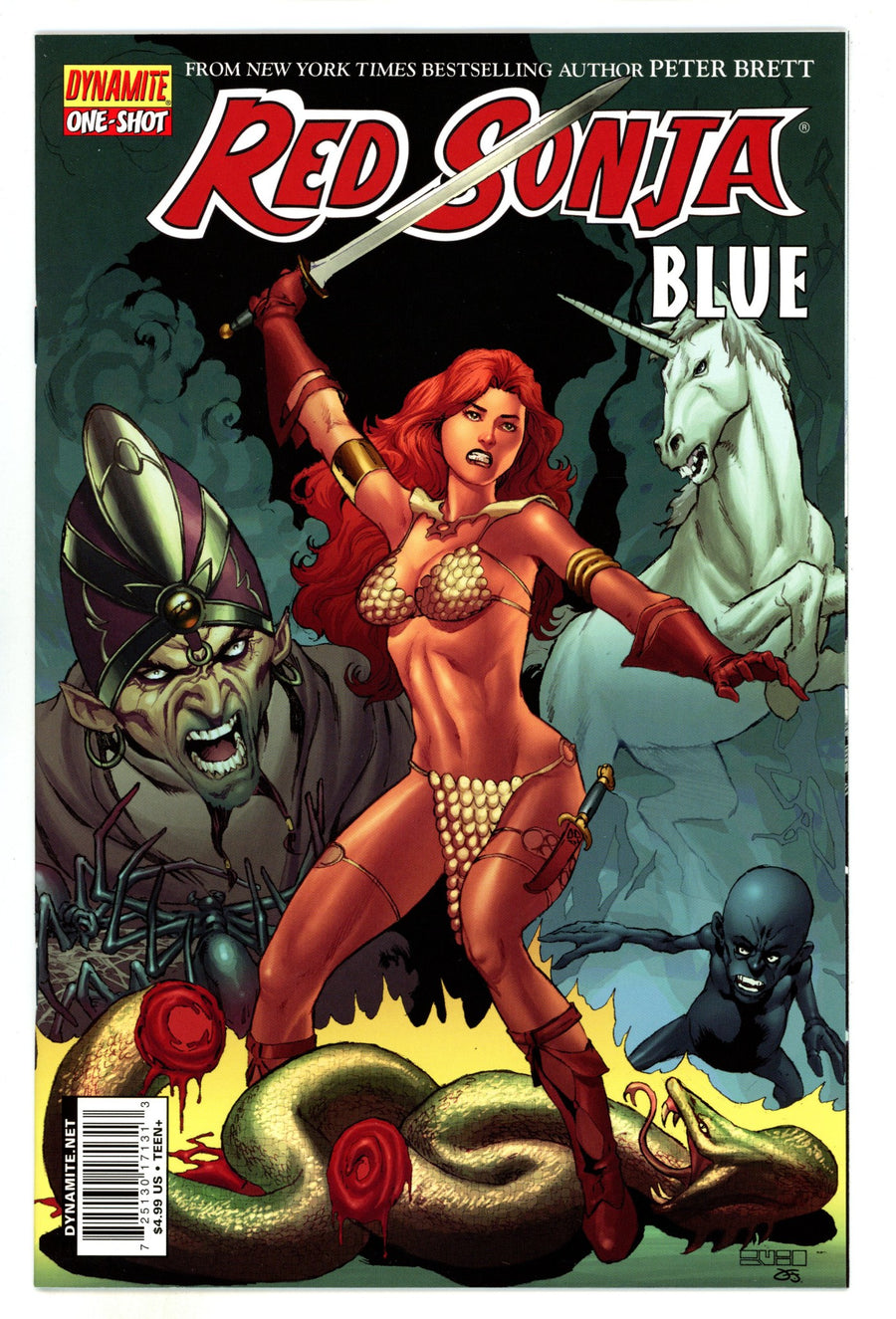 Red Sonja: Blue  [nn]  NM (9.4)  (2011) Rubi  Variant  