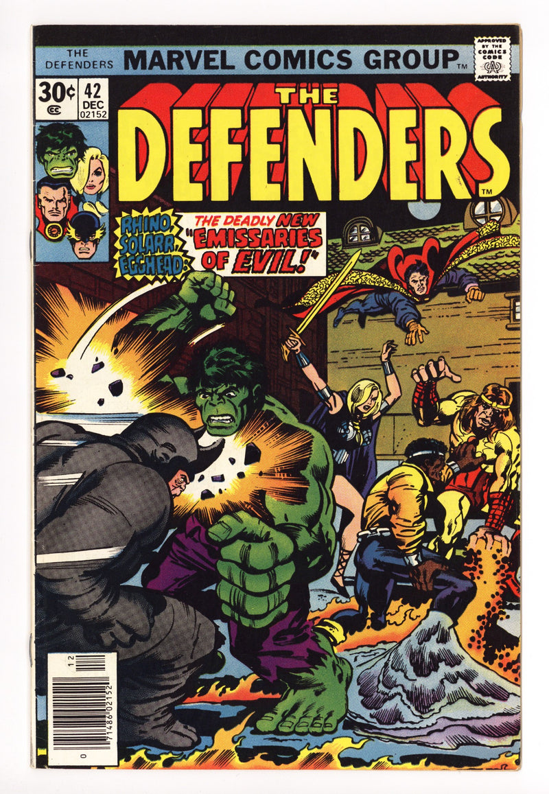 The Defenders Vol 1 42 Mid Grade (1976) 