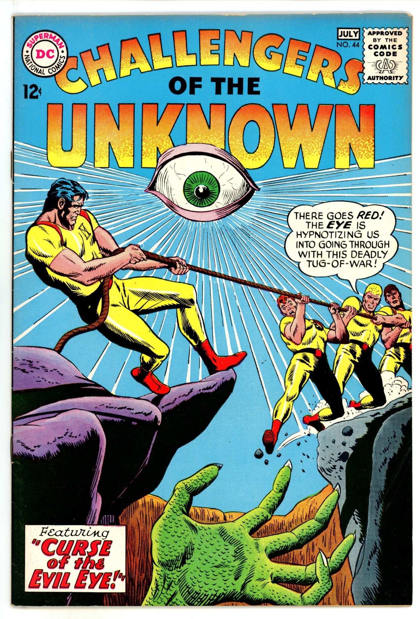 Challengers of the Unknown Vol 1 44 FN/VF (7.0) (1965) 