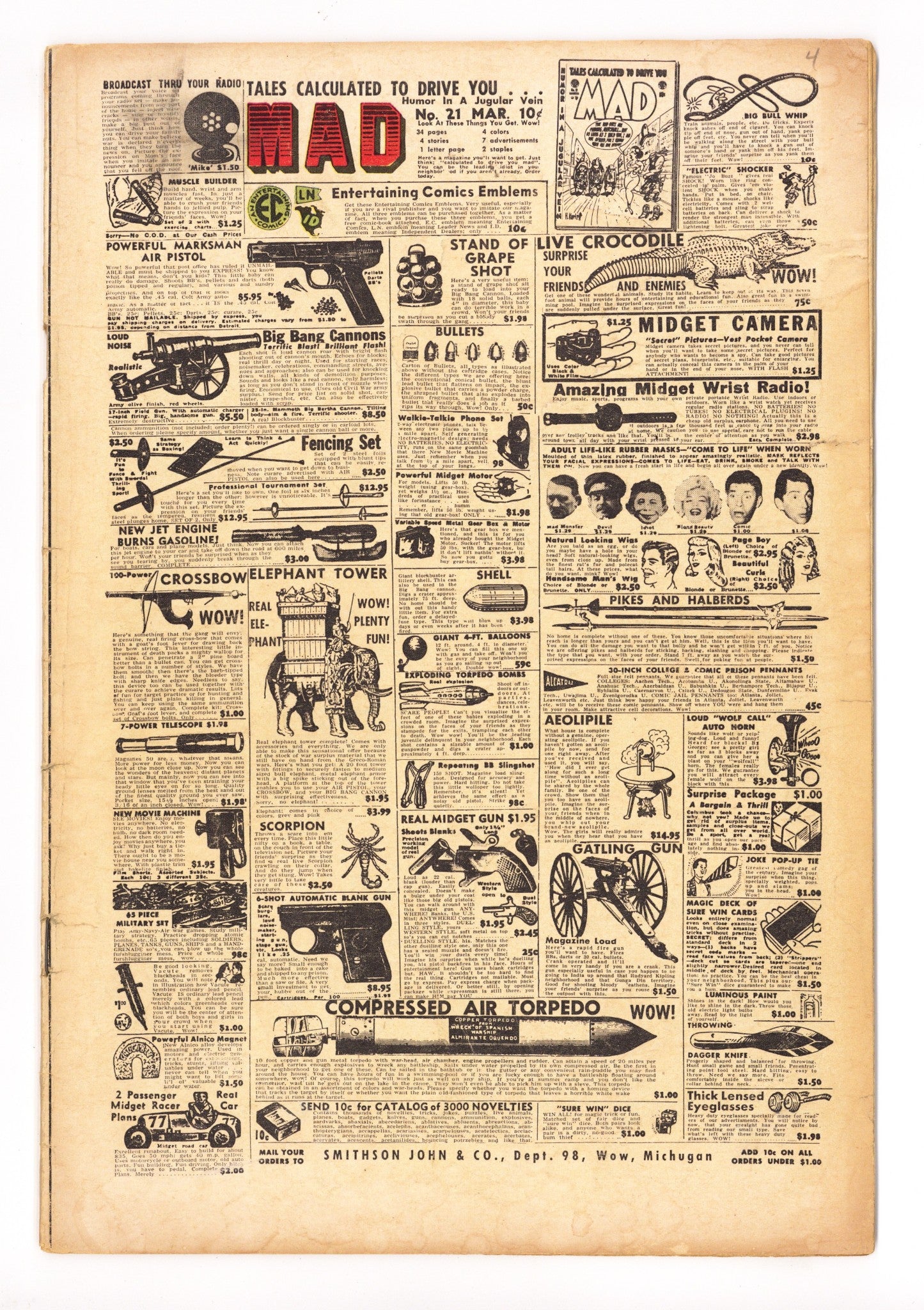 Mad 21 GD+ (2.5) (1955) 