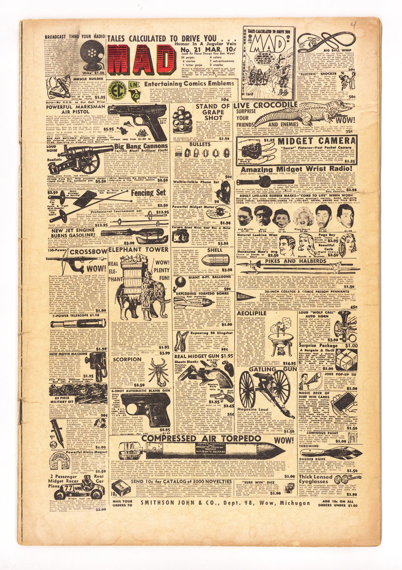 Mad 21 GD+ (2.5) (1955) 