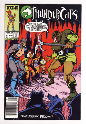 Thundercats 11 NM- (9.2) (1987) Newsstand
