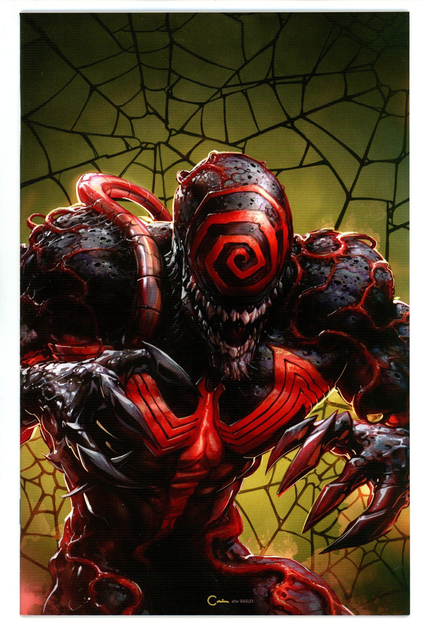 Venom Annual Vol 4 1 NM- (9.2) (2018) Crain Homage Virgin Exclusive Variant 