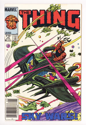The Thing Vol 1 14 VF- (7.5) (1984) Canadian Price Variant