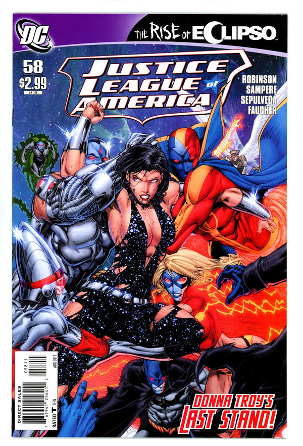 Justice League of America Vol 2 58 High Grade (2011)