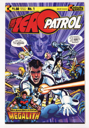 Zero Patrol Vol 1 1 High Grade (1984)